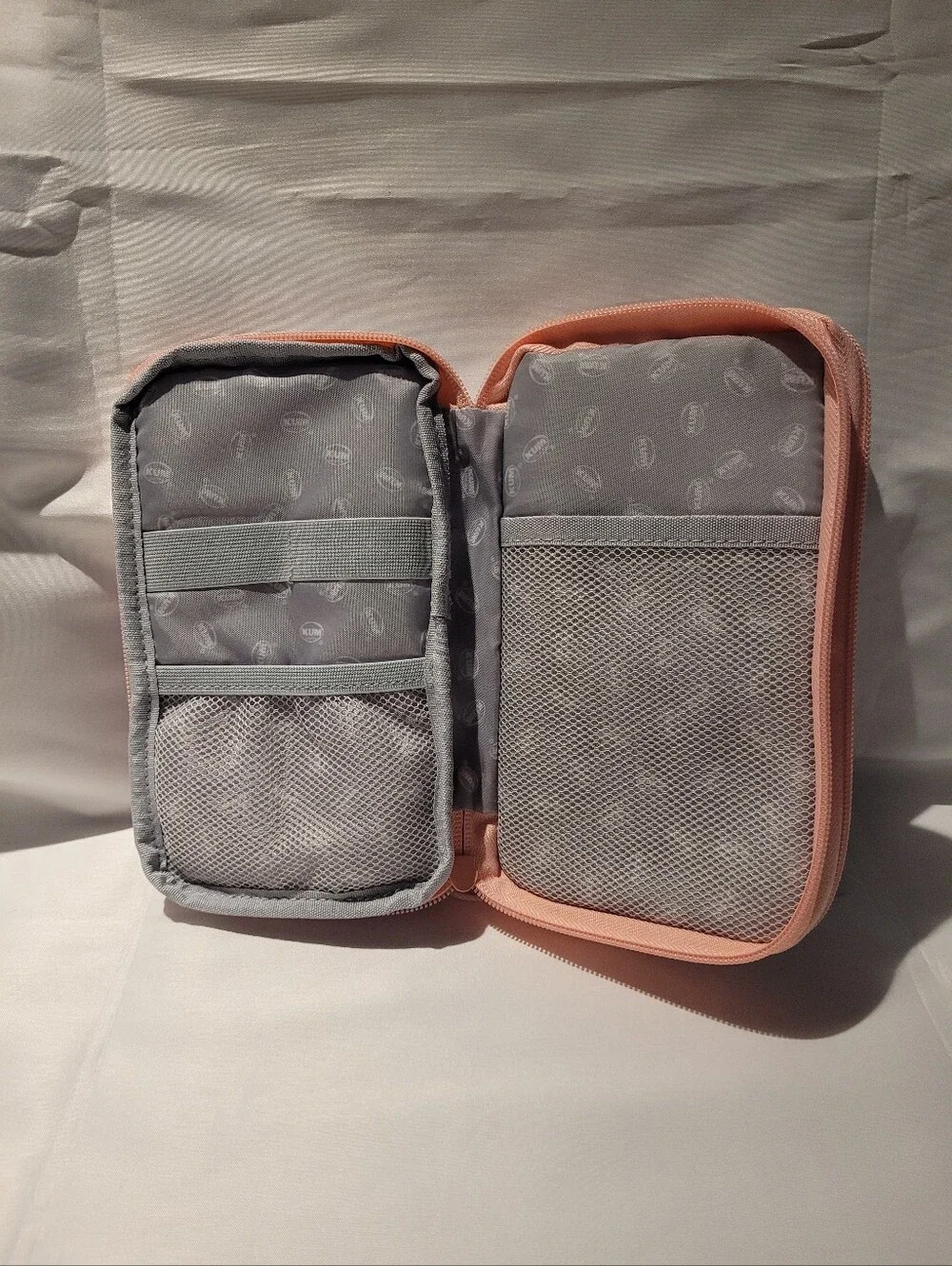 NWT Kum Purple and Peach Pouch